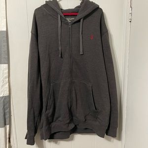Men polo hoodie